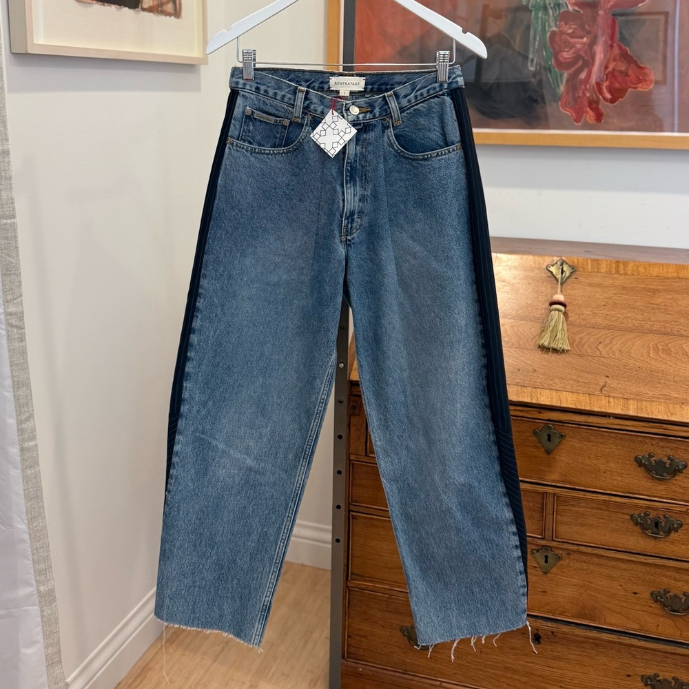 Rentrayage Panel Jeans